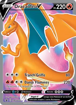 Dracaufeu V — carte SWSH050 de l’extension Promo SWSH