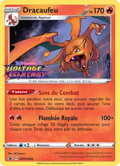Dracaufeu — carte SWSH066 de l’extension Promo SWSH