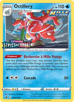 Octillery — carte SWSH089 de l’extension Promo SWSH