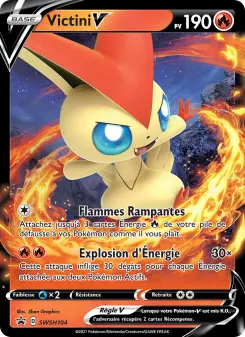 Victini V — carte SWSH104 de l’extension Promo SWSH