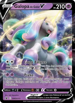 Galopa de Galar V — carte SWSH111 de l’extension Promo SWSH