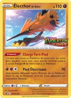 Électhor de Galar — carte SWSH124 de l’extension Promo SWSH