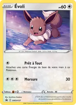Évoli — carte SWSH127 de l’extension Promo SWSH