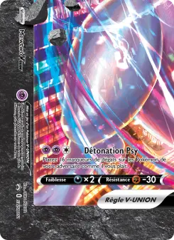 Mewtwo V-UNION — carte SWSH161 de l’extension Promo SWSH