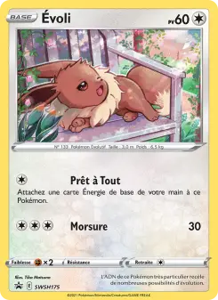 Évoli — carte SWSH175 de l’extension Promo SWSH