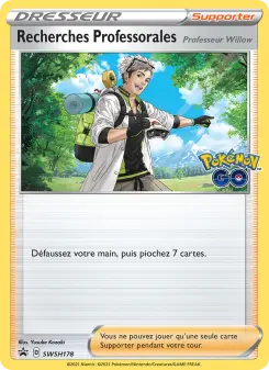 Recherches Professorales — carte SWSH178 de l’extension Promo SWSH