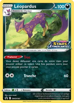 Léopardus — carte SWSH187 de l’extension Promo SWSH