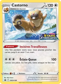 Castorno — carte SWSH188 de l’extension Promo SWSH