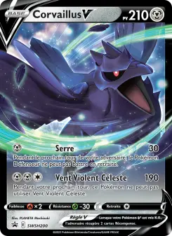 Corvaillus V — carte SWSH200 de l’extension Promo SWSH