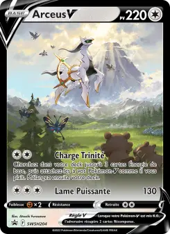 Arceus V — carte SWSH204 de l’extension Promo SWSH