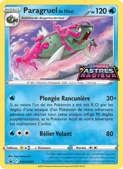 Paragruel de Hisui — carte SWSH205 de l’extension Promo SWSH