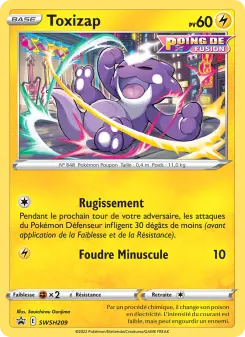 Toxizap — carte SWSH209 de l’extension Promo SWSH
