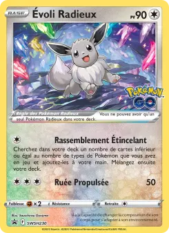 Évoli Radieux — carte SWSH230 de l’extension Promo SWSH