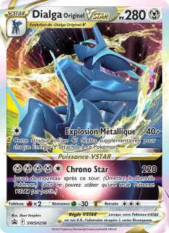 Dialga Originel VSTAR — carte SWSH256 de l’extension Promo SWSH