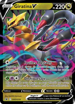 Giratina V — carte SWSH259 de l’extension Promo SWSH