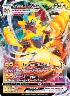 Zeraora VMAX — carte SWSH264 de l’extension Promo SWSH