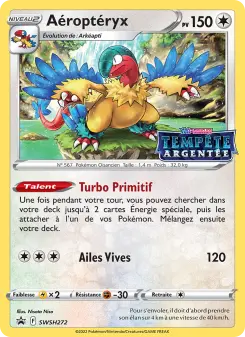 Aéroptéryx — carte SWSH272 de l’extension Promo SWSH