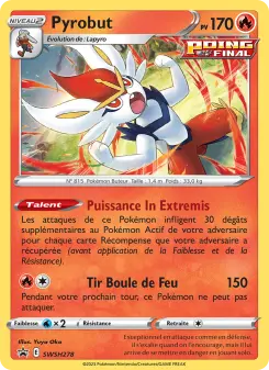 Pyrobut — carte SWSH278 de l’extension Promo SWSH