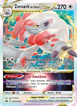 Zoroark de Hisui VSTAR — carte SWSH298 de l’extension Promo SWSH