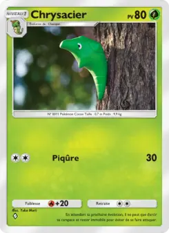 Chrysacier — carte 006 de l’extension Puissance Génétique