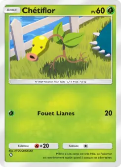 Chétiflor — carte 018 de l’extension Puissance Génétique