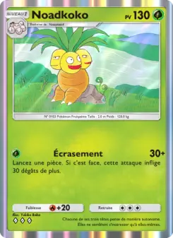 Noadkoko — carte 022 de l’extension Puissance Génétique