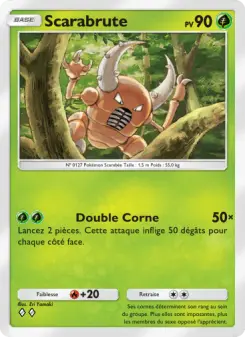 Scarabrute — carte 026 de l’extension Puissance Génétique