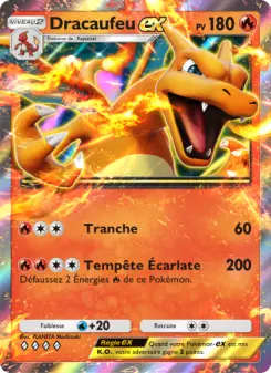 Dracaufeu-ex — carte 036 de l’extension Puissance Génétique