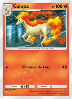 Galopa — carte 043 de l’extension Puissance Génétique