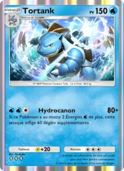Tortank — carte 055 de l’extension Puissance Génétique