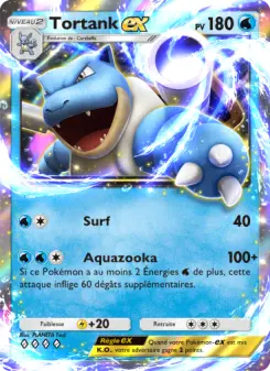 Tortank-ex — carte 056 de l’extension Puissance Génétique