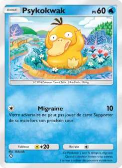 Psykokwak — carte 057 de l’extension Puissance Génétique
