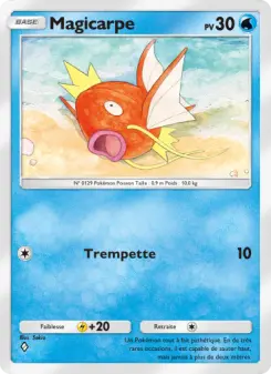 Magicarpe — carte 077 de l’extension Puissance Génétique