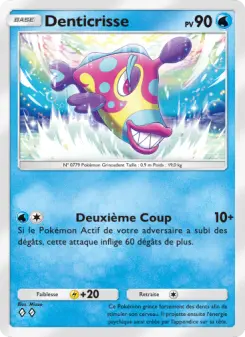 Denticrisse — carte 091 de l’extension Puissance Génétique