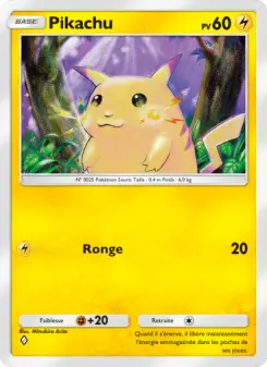 Pikachu — carte 094 de l’extension Puissance Génétique