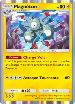 Magnéton — carte 098 de l’extension Puissance Génétique