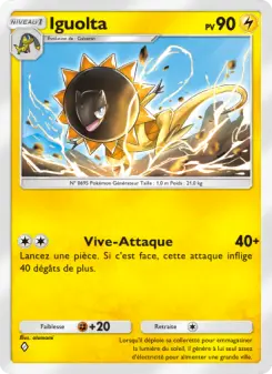 Iguolta — carte 111 de l’extension Puissance Génétique