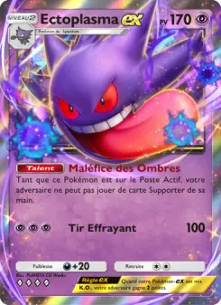 Ectoplasma-ex — carte 123 de l’extension Puissance Génétique