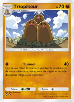 Triopikeur — carte 140 de l’extension Puissance Génétique