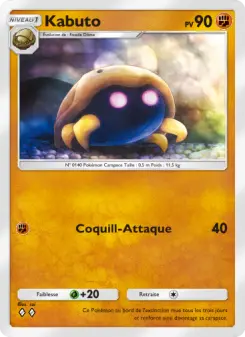 Kabuto — carte 158 de l’extension Puissance Génétique
