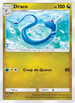 Draco — carte 184 de l’extension Puissance Génétique
