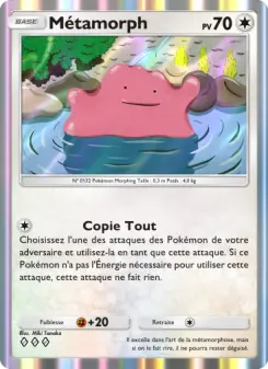 Métamorph — carte 205 de l’extension Puissance Génétique