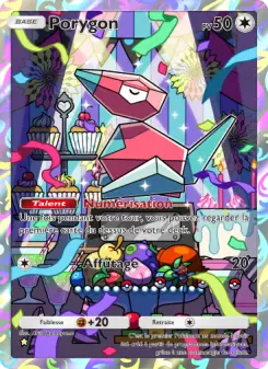Porygon — carte 249 de l’extension Puissance Génétique