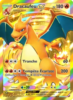 Dracaufeu-ex — carte 284 de l’extension Puissance Génétique