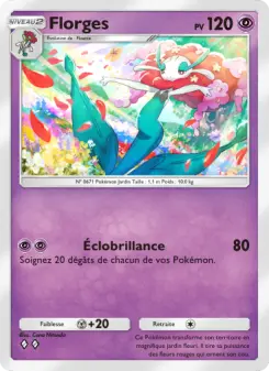 Florges — carte 038 de l’extension L’Île Fabuleuse