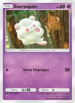 Sucroquin — carte 039 de l’extension L’Île Fabuleuse