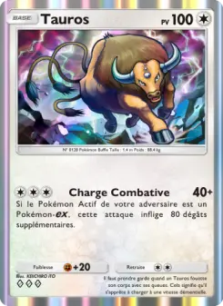 Tauros — carte 060 de l’extension L’Île Fabuleuse