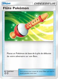 Flûte Pokémon — carte 064 de l’extension L’Île Fabuleuse