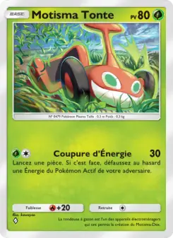 Motisma Tonte — carte 021 de l’extension Choc Spatio-Temporel