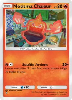 Motisma Chaleur — carte 030 de l’extension Choc Spatio-Temporel